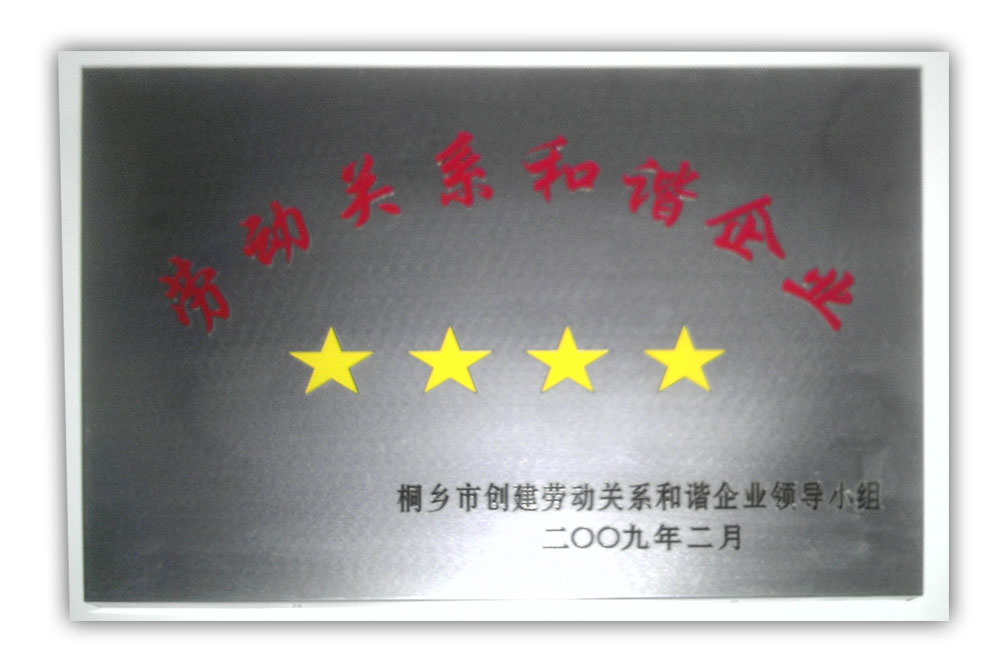 勞動關(guān)系和諧企業(yè)（四星）